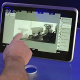 Krita Sketch 2.8 running on tablet